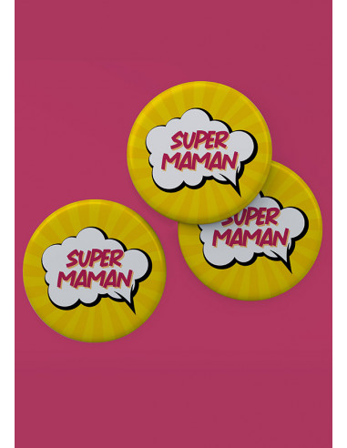 Badge super maman