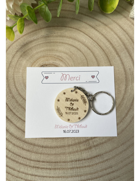 Cadeau d'invités original mariage - Porte-clés - Print Your Love